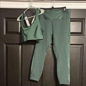 Stylish Green Fabletics 2 pc set for Women